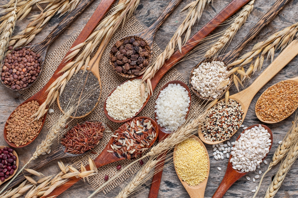 Grains and spices variety